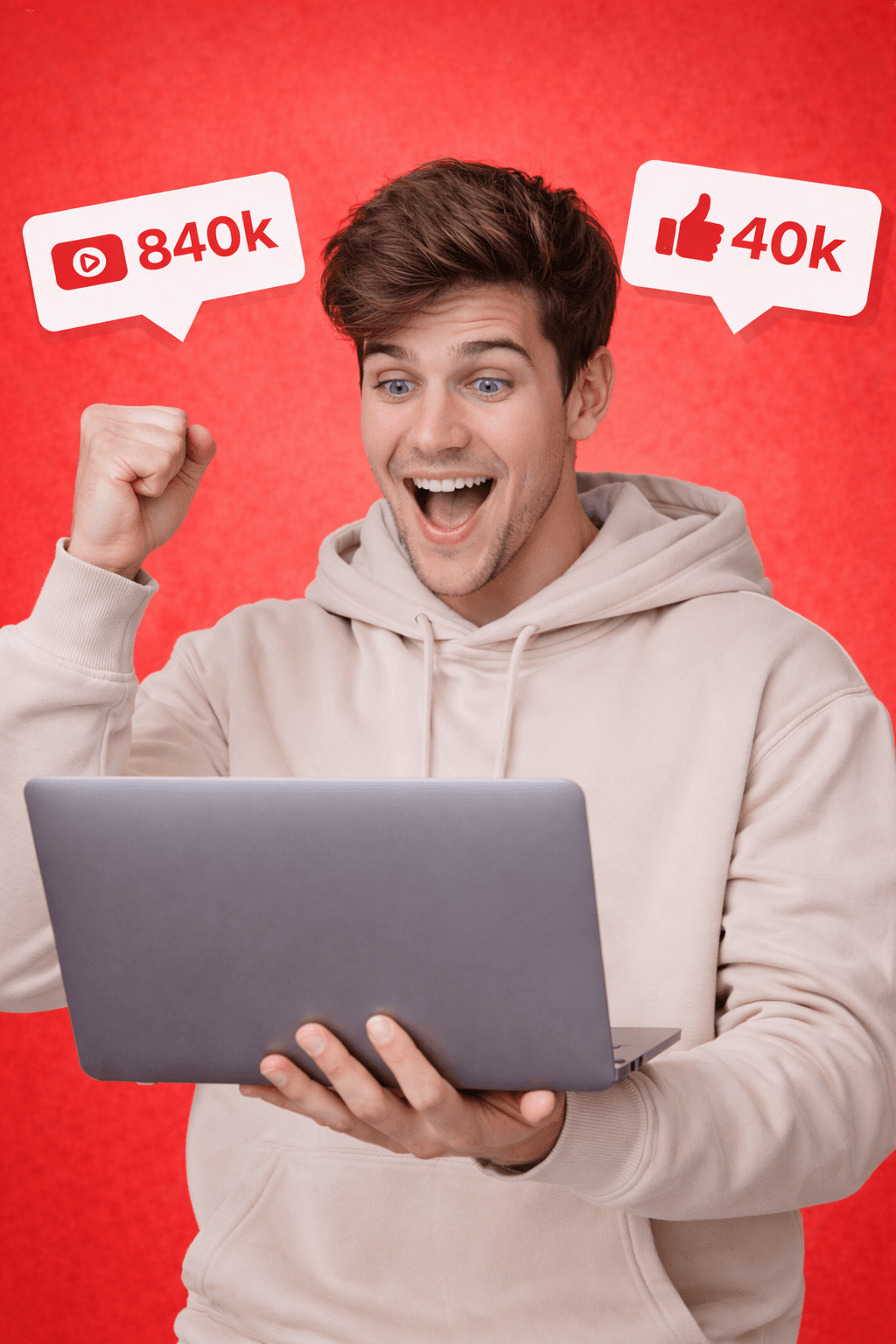 YouTube promotion service helping creators grow views and subscribers