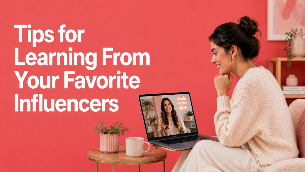 Tips for Learning From Your Favorite Influencers